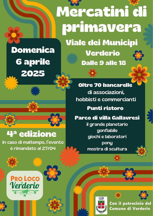MERCATINI DI PRIMAVERA, VERDERIO (LC), 06/04/2025